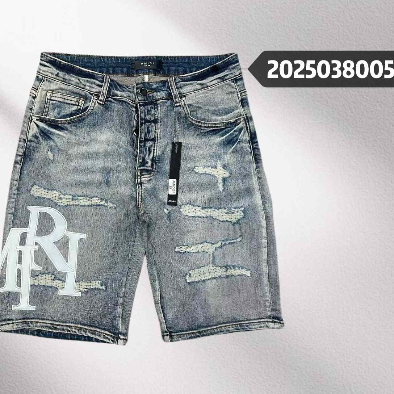 Amiri Denim Shorts     8005 - FashionPlug