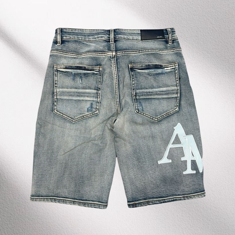 Amiri Denim Shorts     8005 - FashionPlug