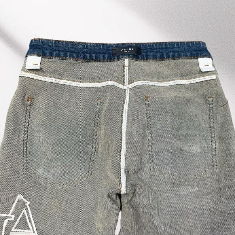 Amiri Denim Shorts     8005 - FashionPlug