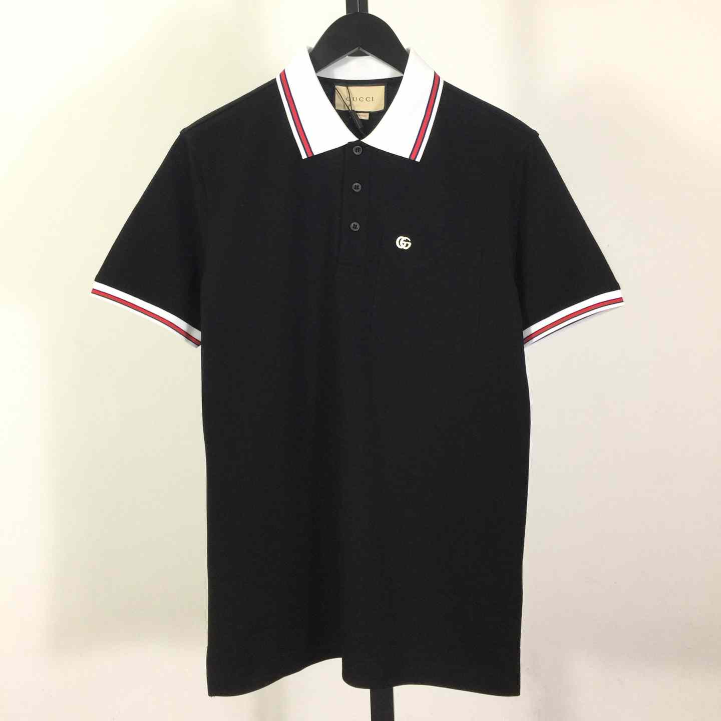 Gucci Polo Shirt With Double G - FashionPlug