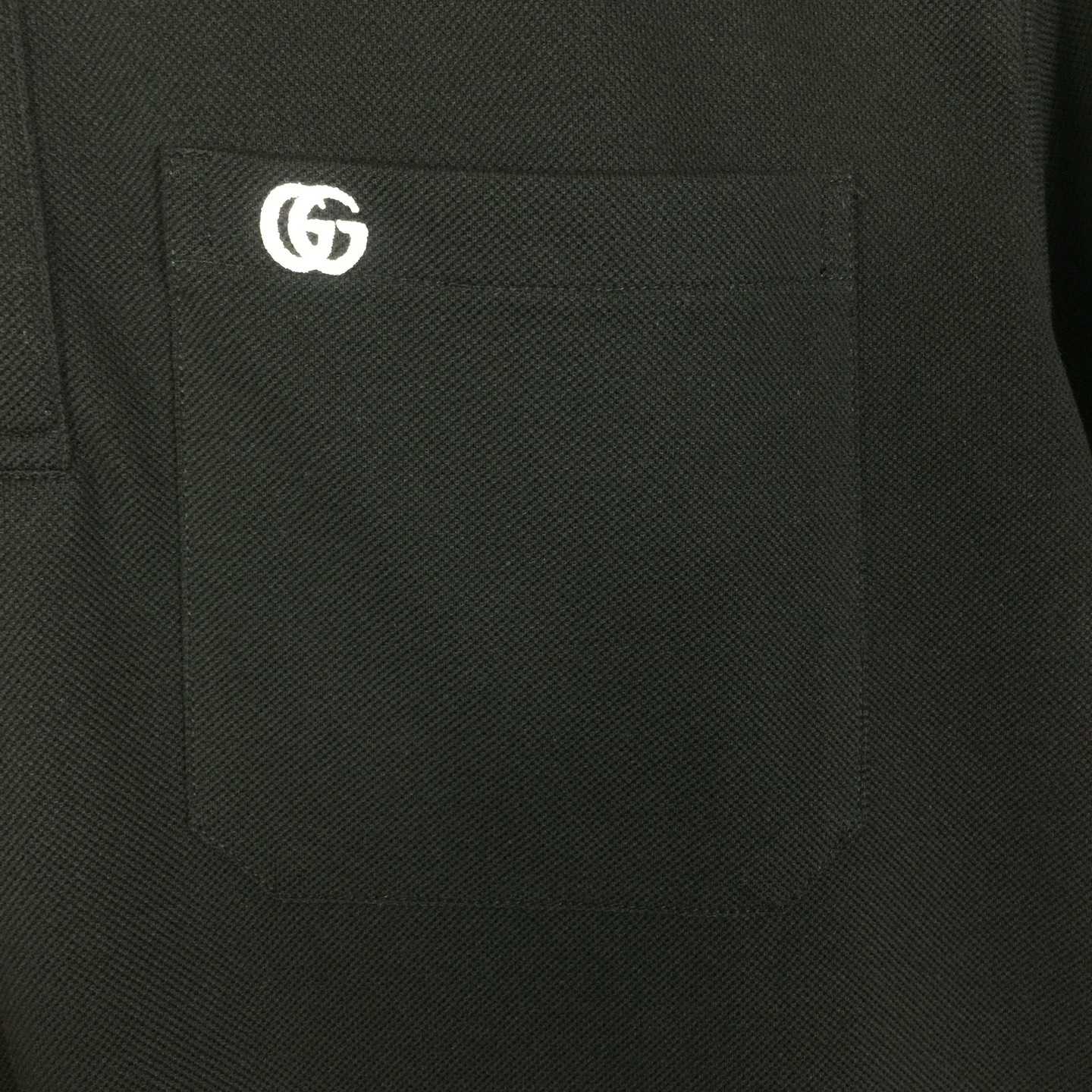 Gucci Polo Shirt With Double G - FashionPlug