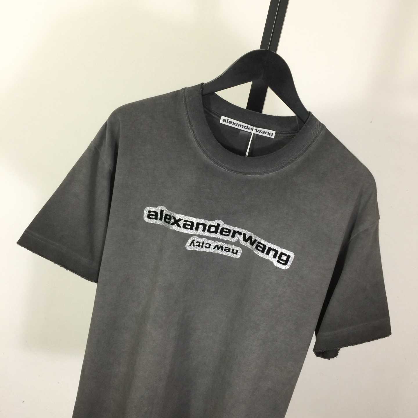 Alexander Wang Cotton T-Shirt     - FashionPlug
