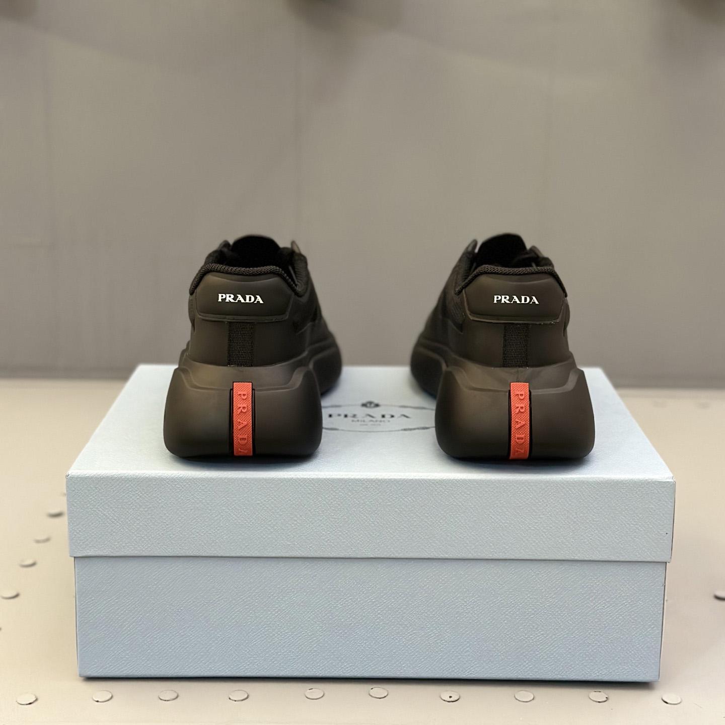 Prada America's Cup Re-Nylon And Bike Fabric Sneakers - FashionPlug