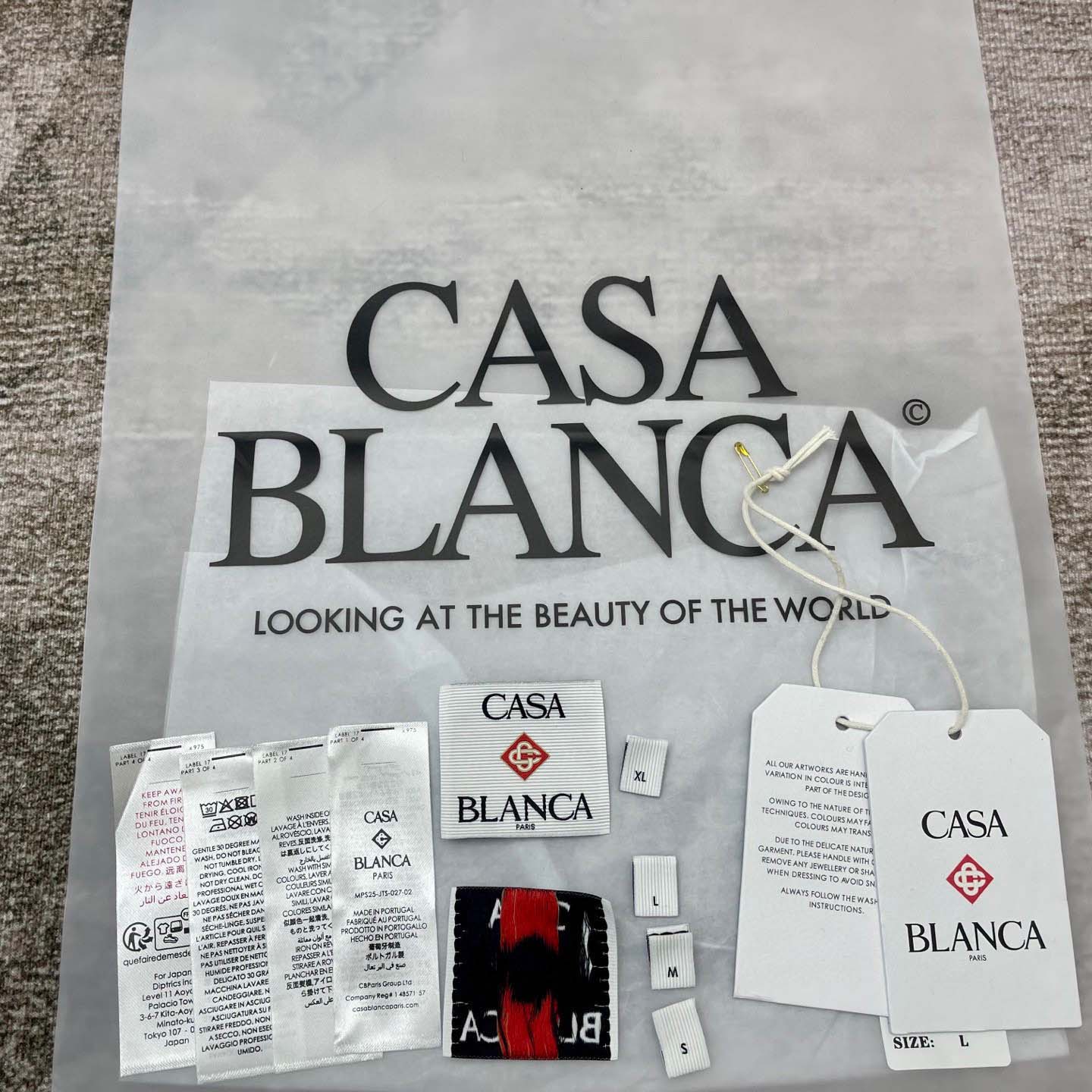 Casablanca Nature Teacher Printed Cotton T-Shirt   C951 - FashionPlug