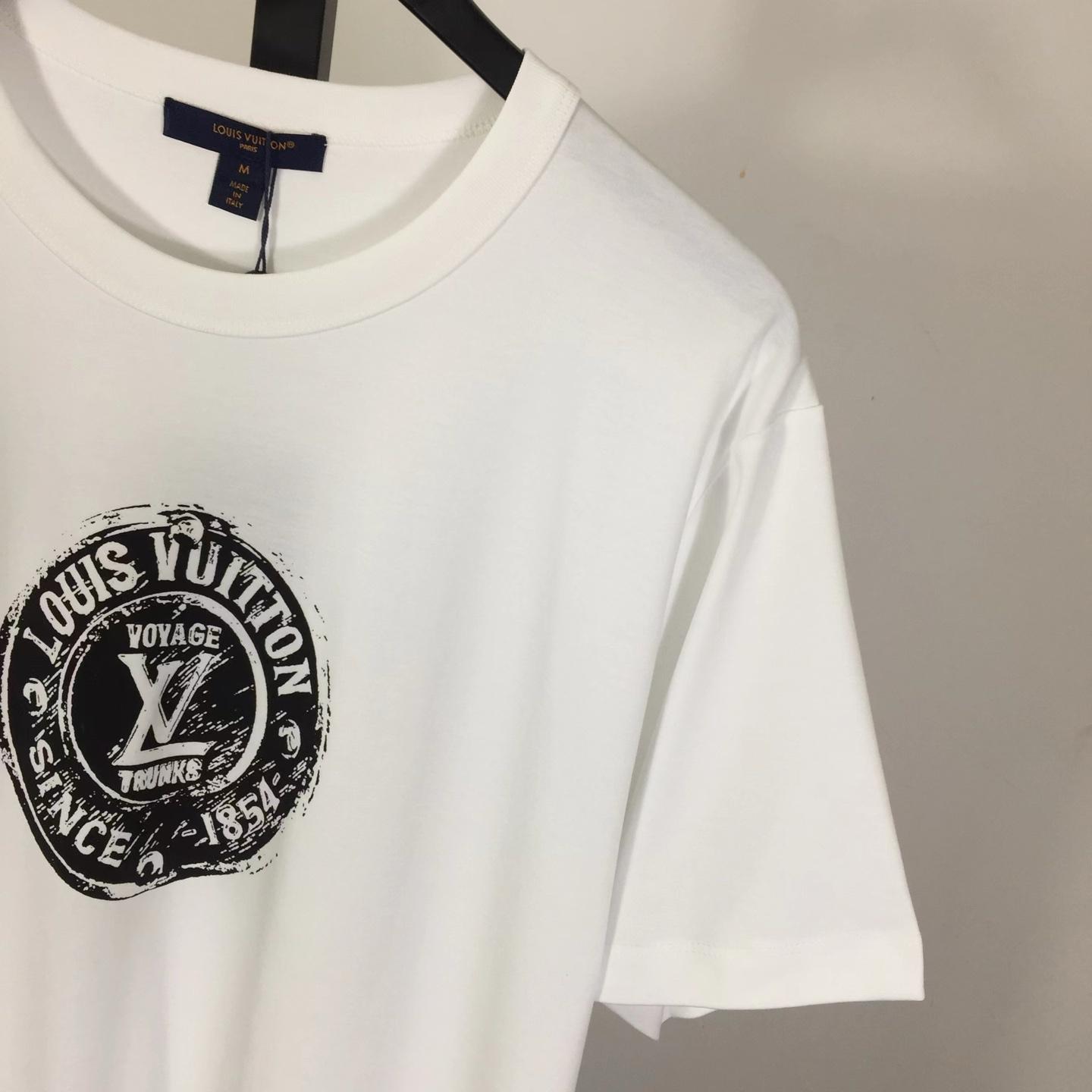 Louis Vuitton LV Stamp T-Shirt  1AHIZA - FashionPlug