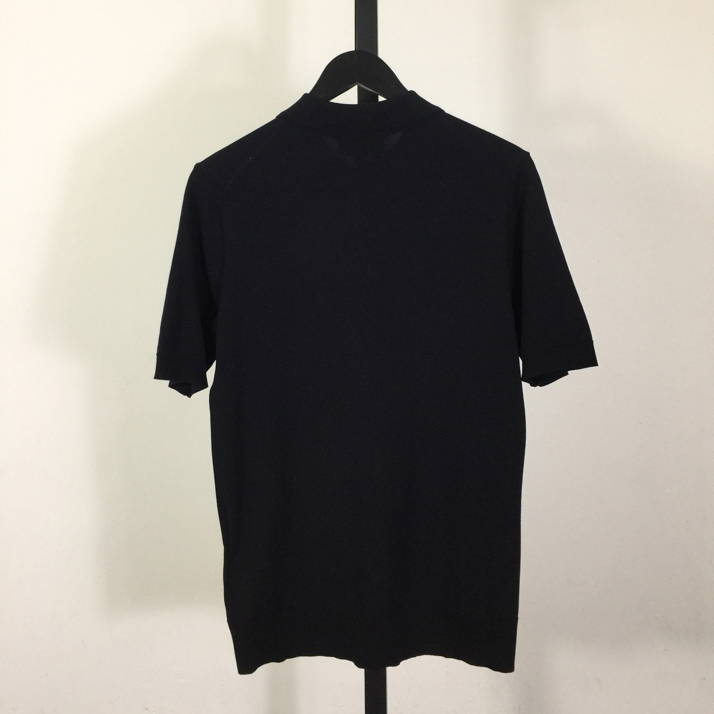 Gucci Fine Wool Knit Polo Top With Intarsia  - FashionPlug