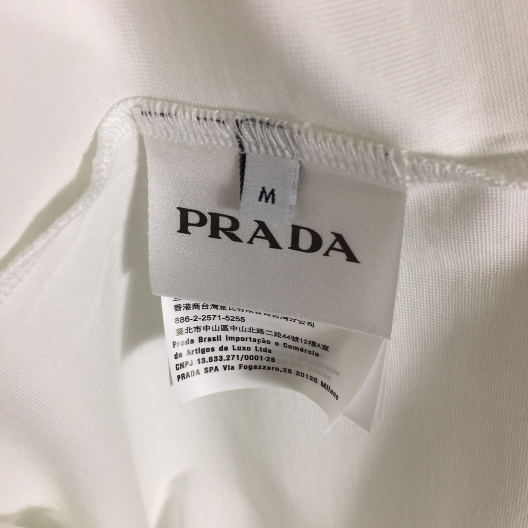 Prada Cotton T-Shirt - FashionPlug