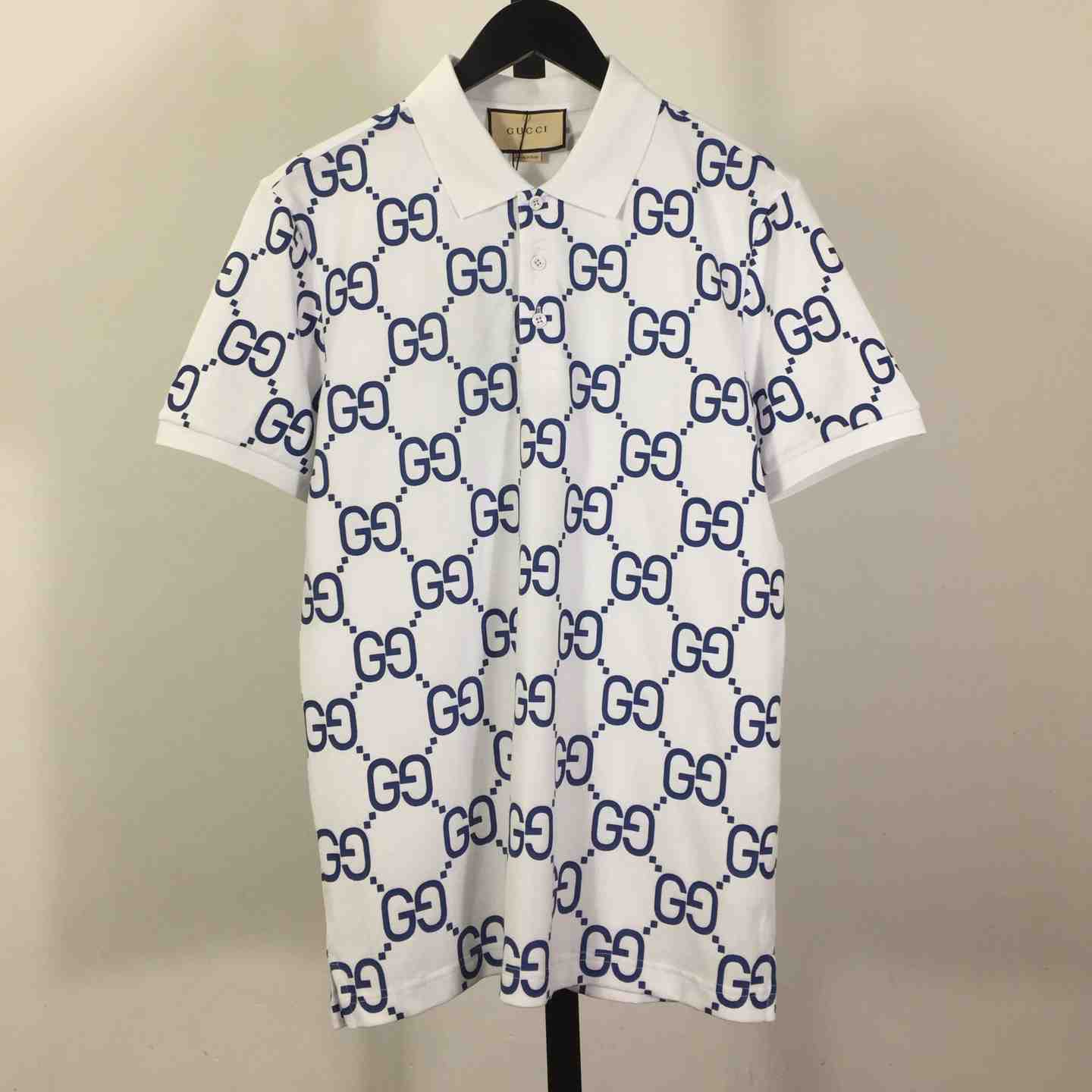 Gucci GG Jacquard Polo Shirt - FashionPlug