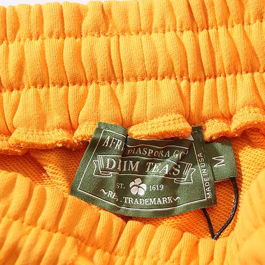 Denim Tears ADG Sweatpants Yellow - FashionPlug