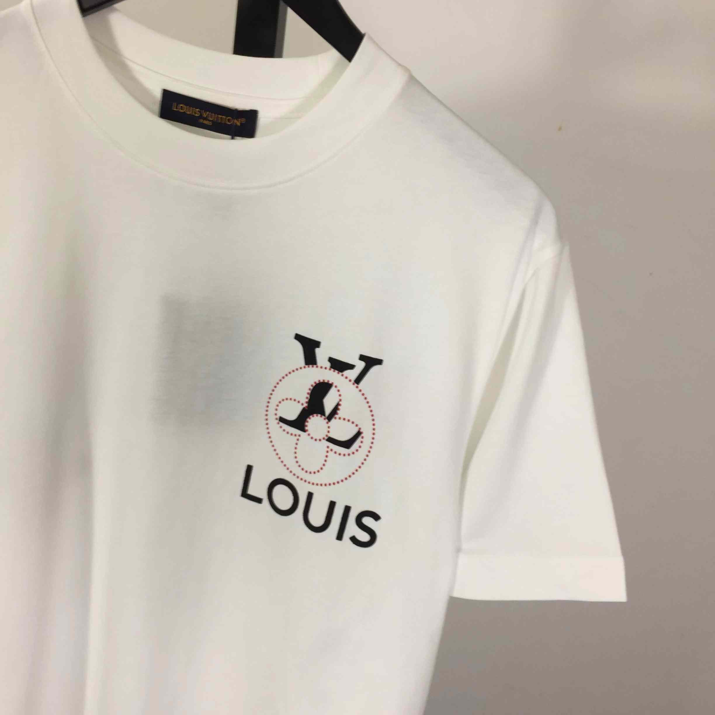 Louis Vuitton Cotton T-Shirt     - FashionPlug