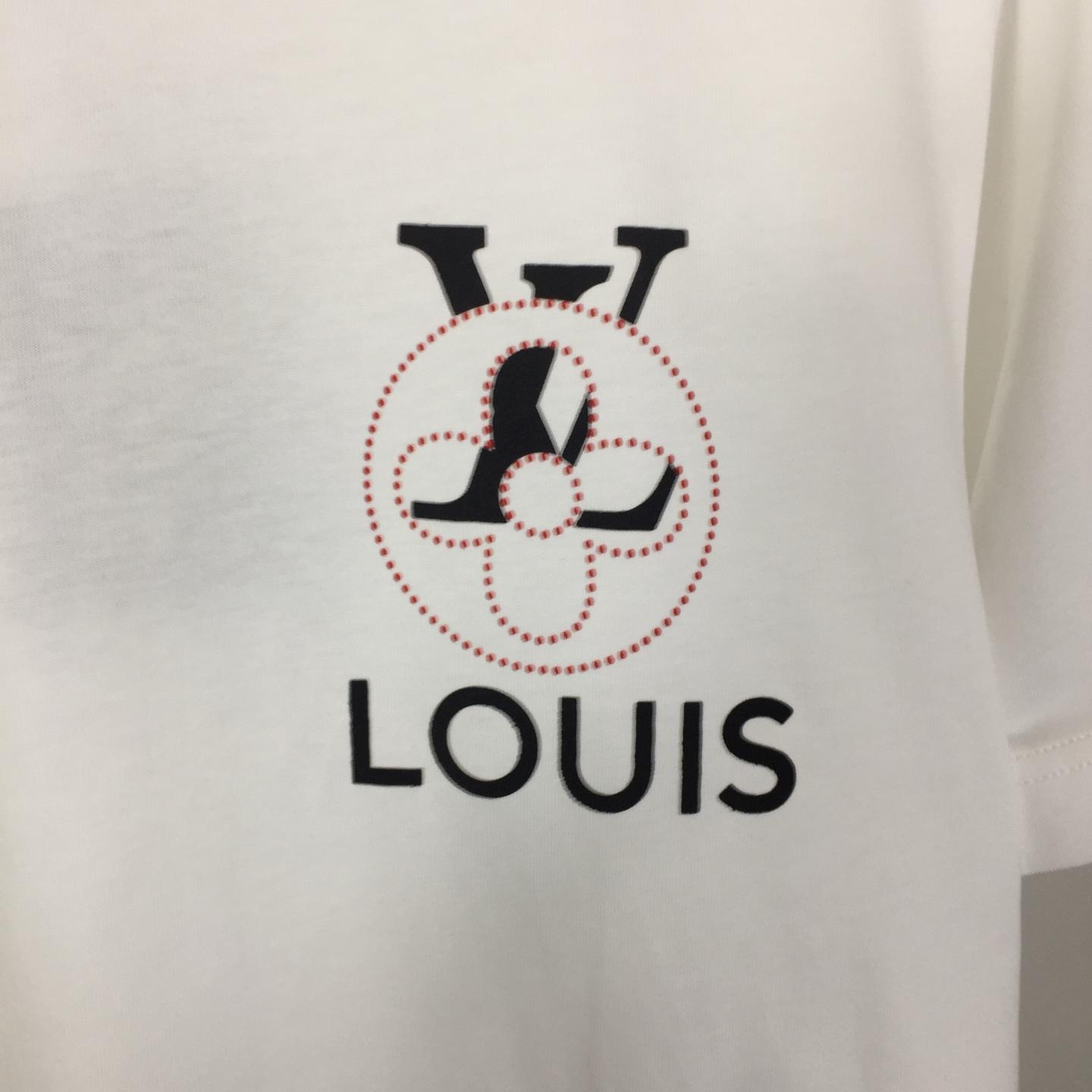 Louis Vuitton Cotton T-Shirt     - FashionPlug