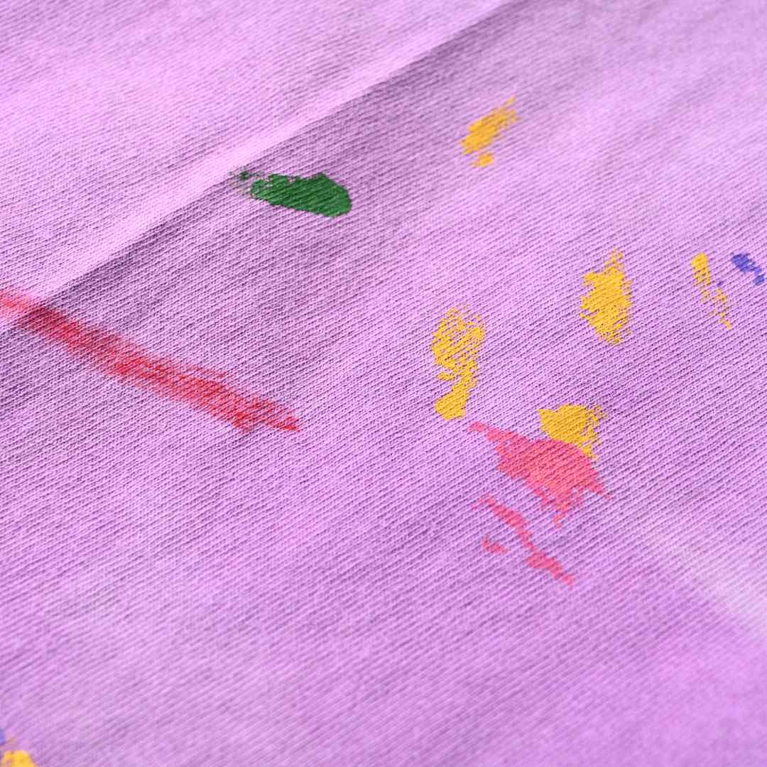 Gallery Dept. Vintage Logo Painted Tee 'Purple'  - FashionPlug