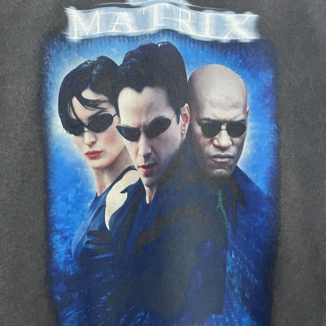 Saint Michael 25SS The Matrix“ vintage Tee - FashionPlug