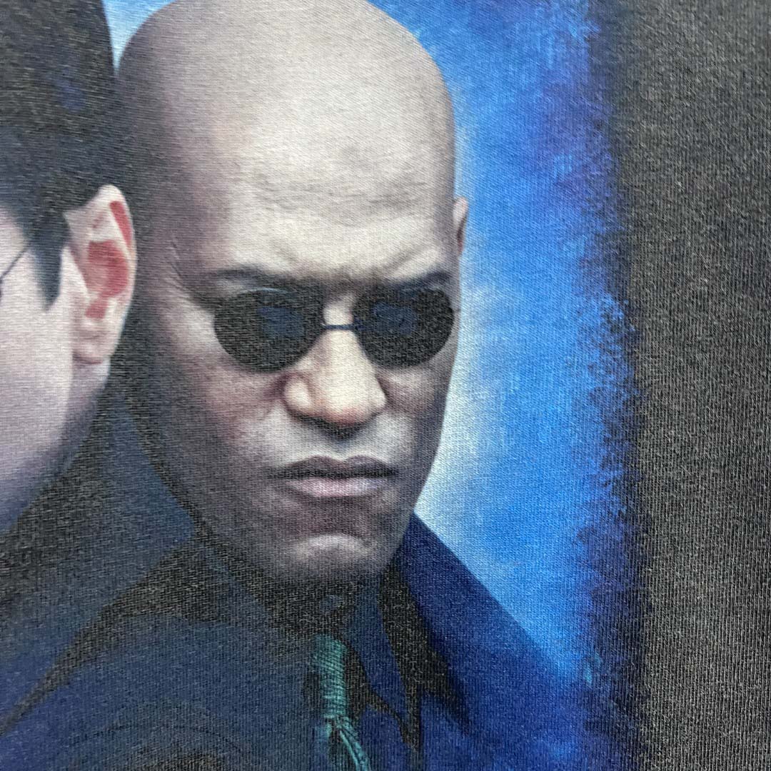 Saint Michael 25SS The Matrix“ vintage Tee - FashionPlug