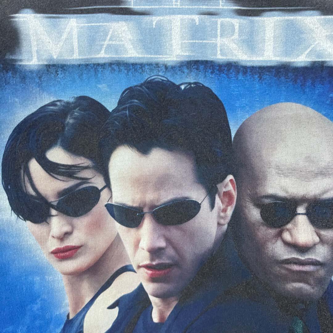 Saint Michael 25SS The Matrix“ vintage Tee - FashionPlug