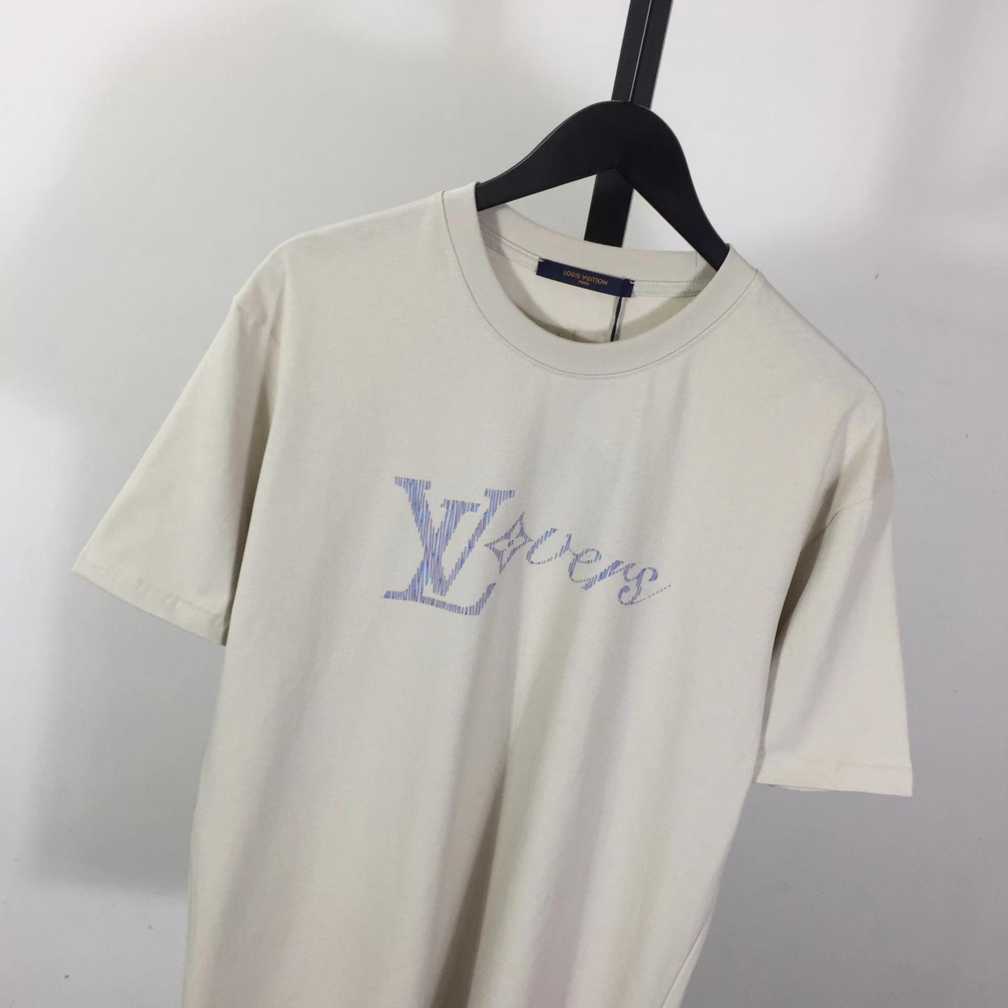 Louis Vuitton LV Vers Cotton T-Shirt     - FashionPlug