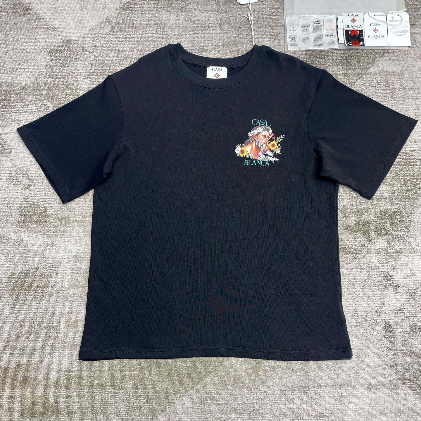 Casablanca printed T-shirt   C949 - FashionPlug