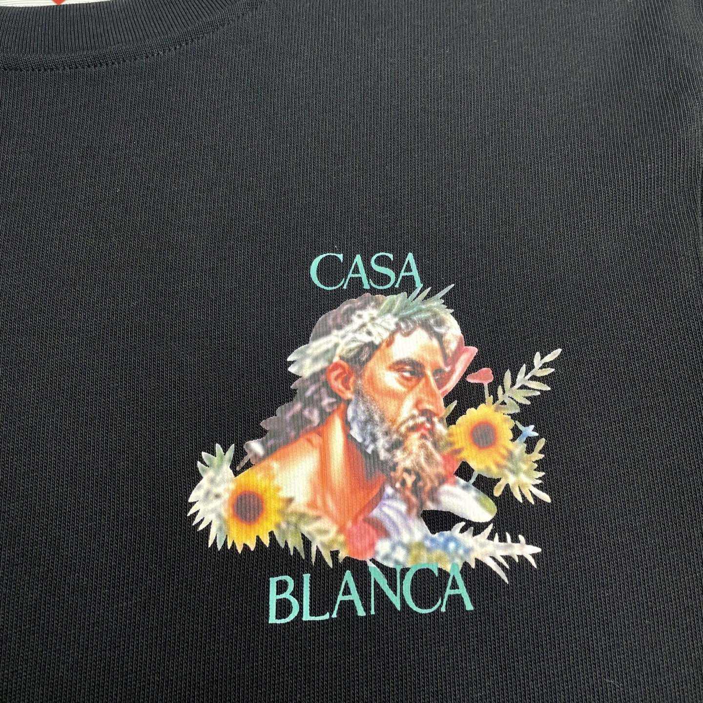 Casablanca printed T-shirt   C949 - FashionPlug