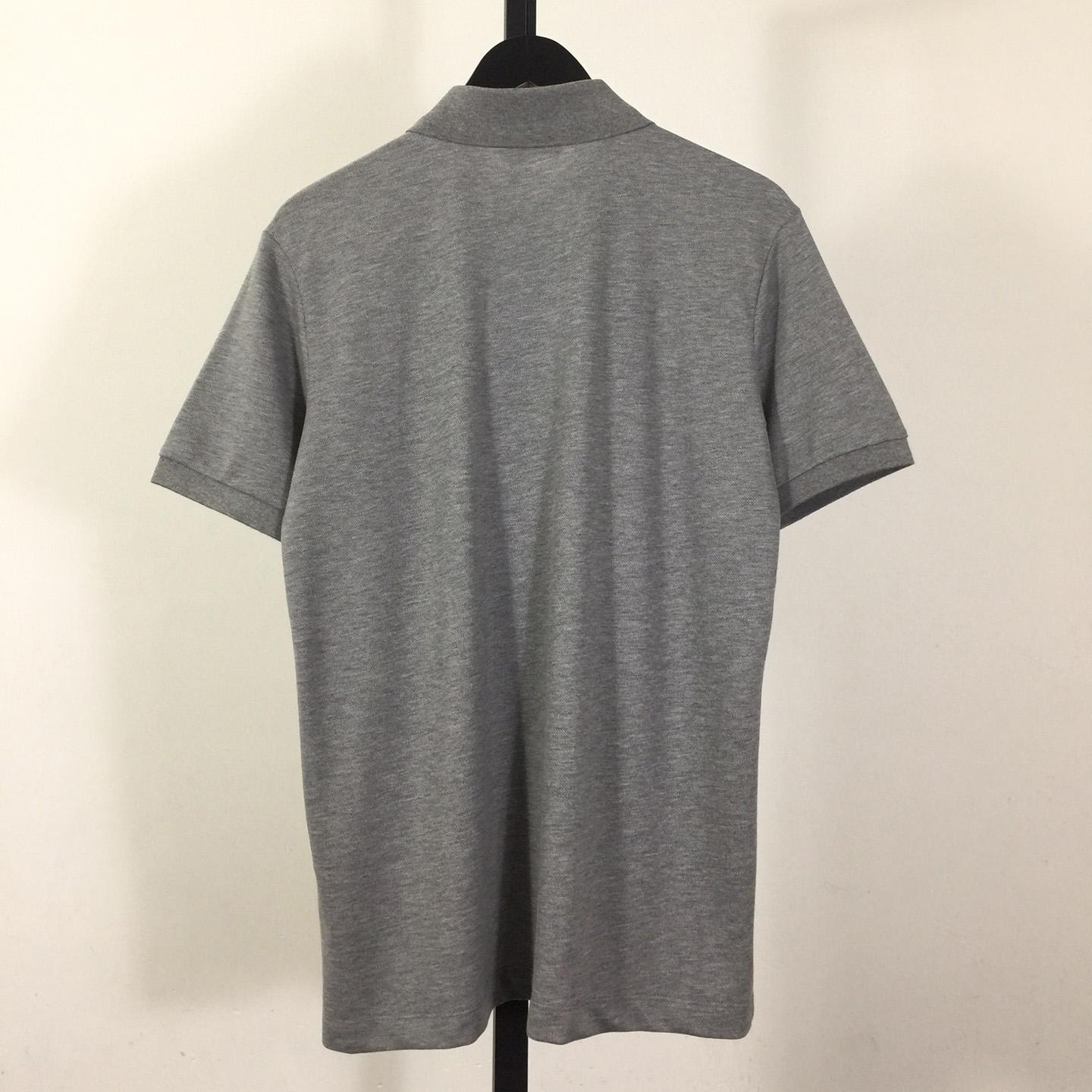 Prada Logo Cotton Polo Shirt - FashionPlug