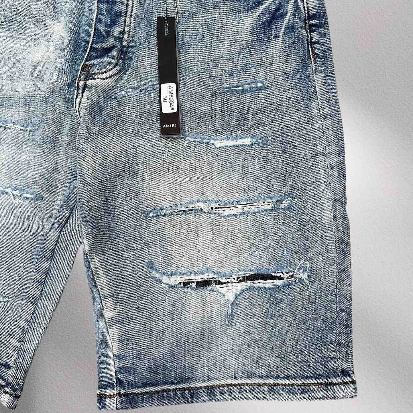 Amiri Denim Shorts     8004 - FashionPlug