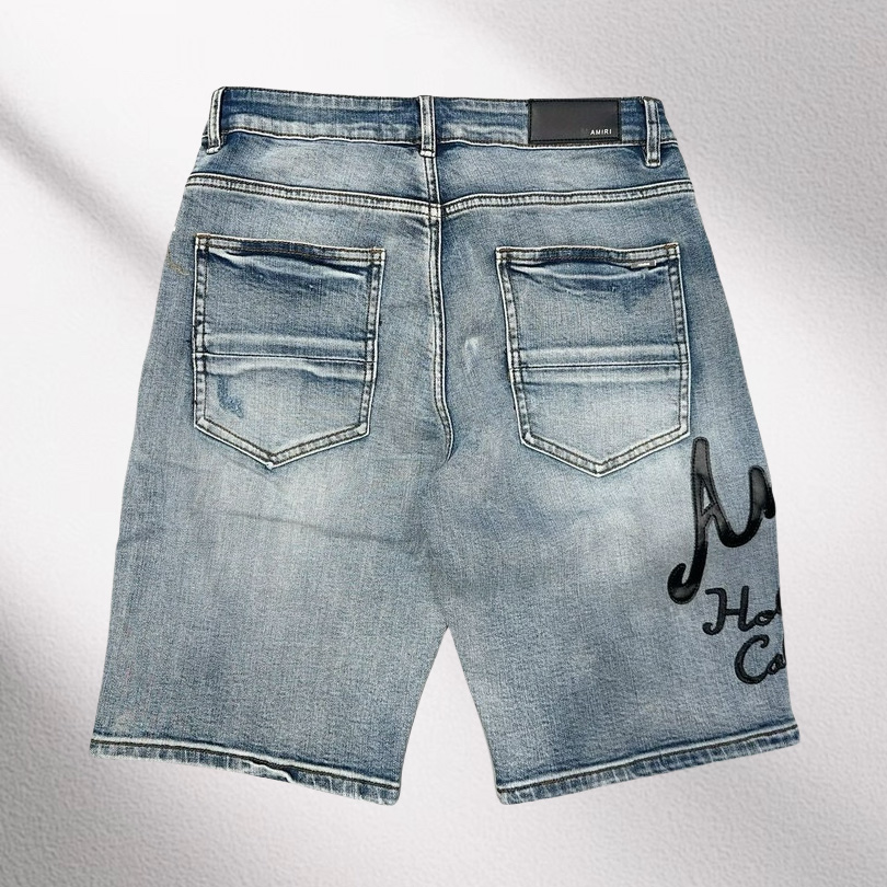 Amiri Denim Shorts     8004 - FashionPlug