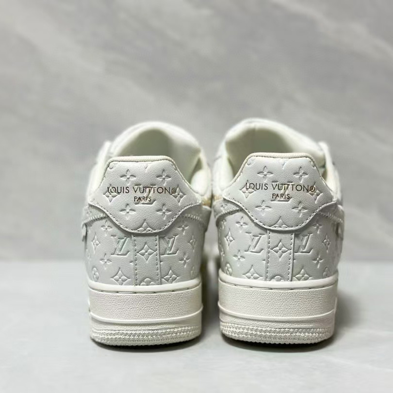Louis Vuitton X Nike Air Force 1 Sneaker In White - FashionPlug