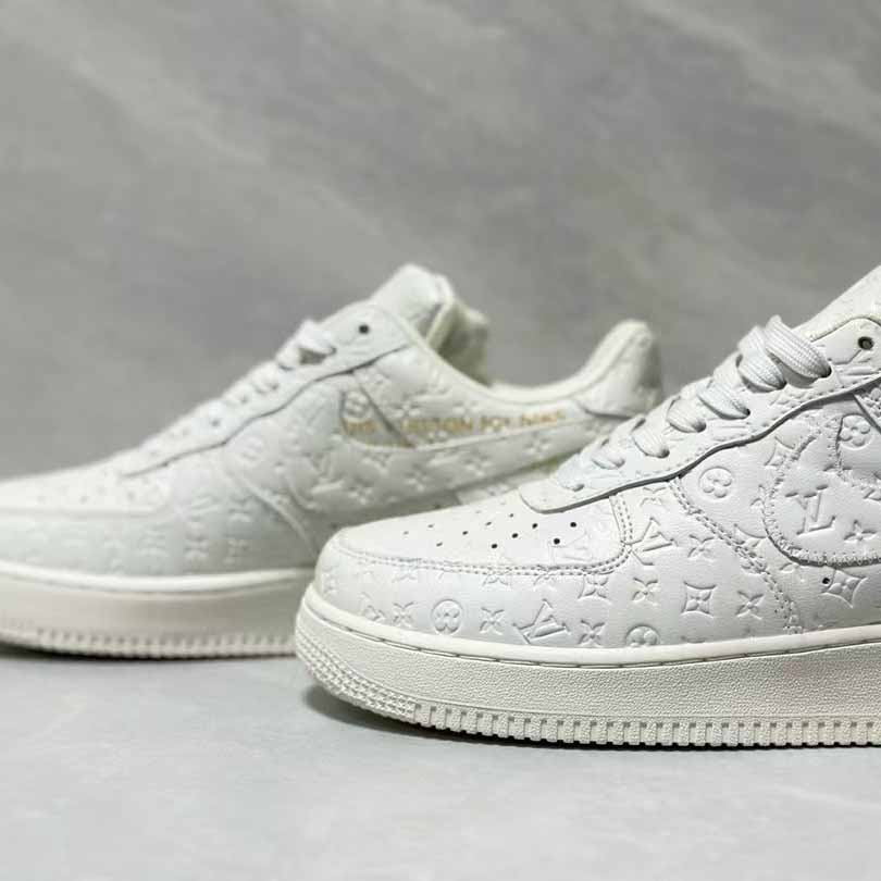 Louis Vuitton X Nike Air Force 1 Sneaker In White - FashionPlug