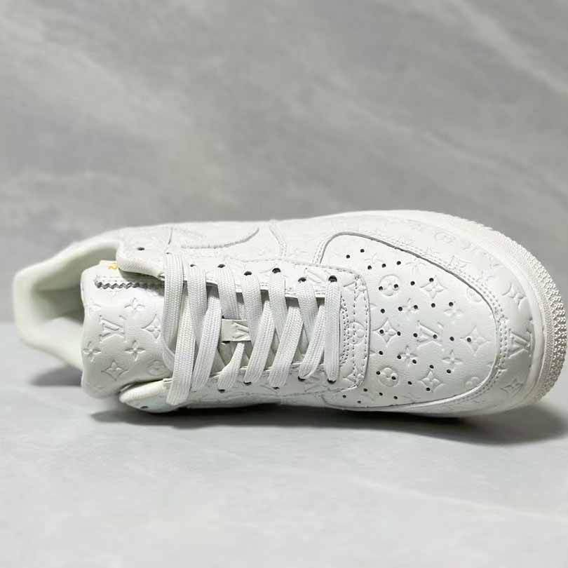 Louis Vuitton X Nike Air Force 1 Sneaker In White - FashionPlug