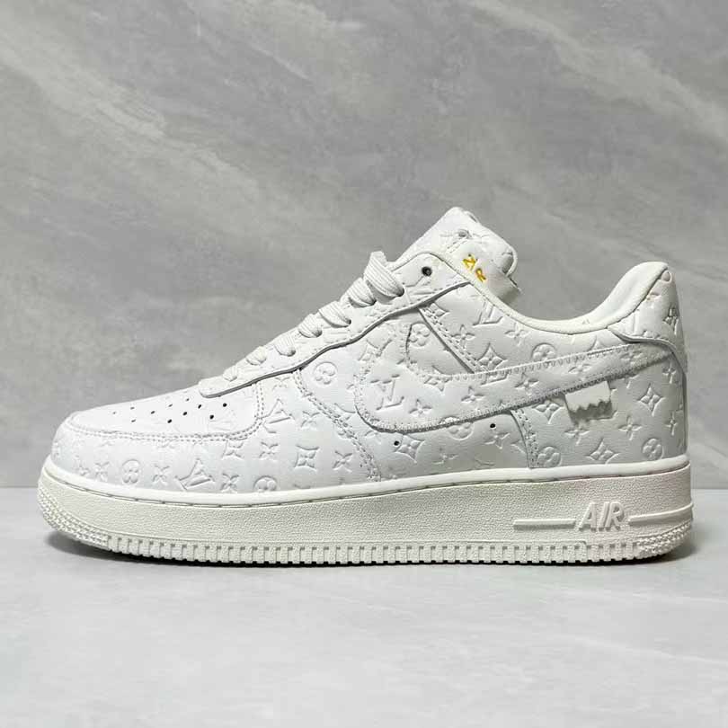 Louis Vuitton X Nike Air Force 1 Sneaker In White - FashionPlug