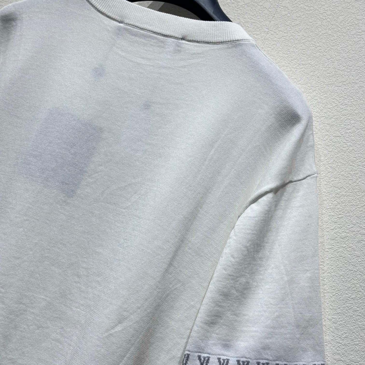 Louis Vuitton Short-Sleeved Cotton Crewneck   1AGKM5 - FashionPlug