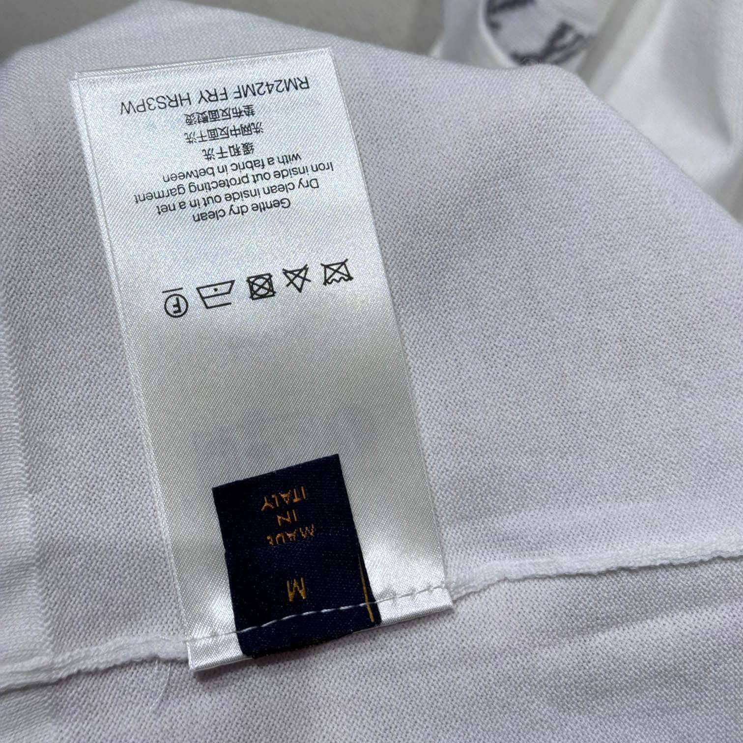 Louis Vuitton Short-Sleeved Cotton Crewneck   1AGKM5 - FashionPlug