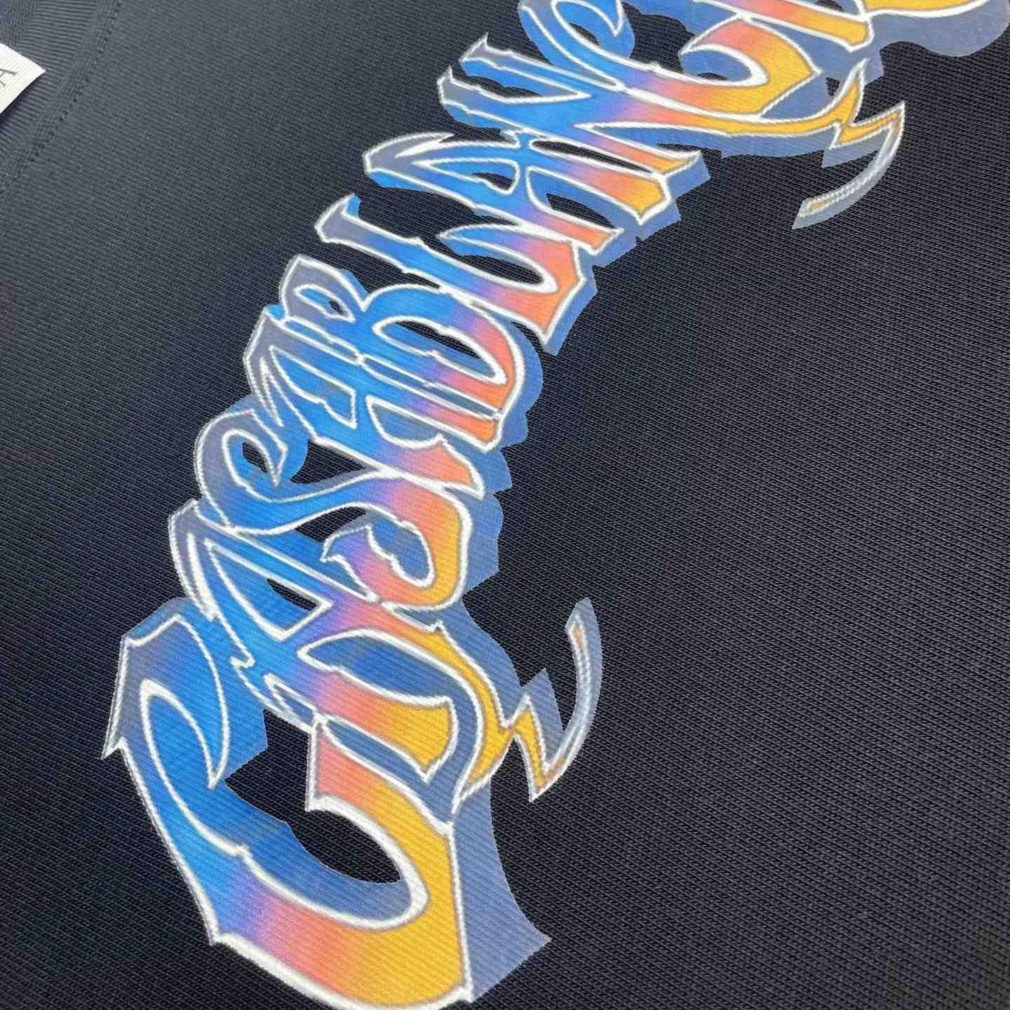 Casablanca Faded-logo T-shirt  C987 - FashionPlug