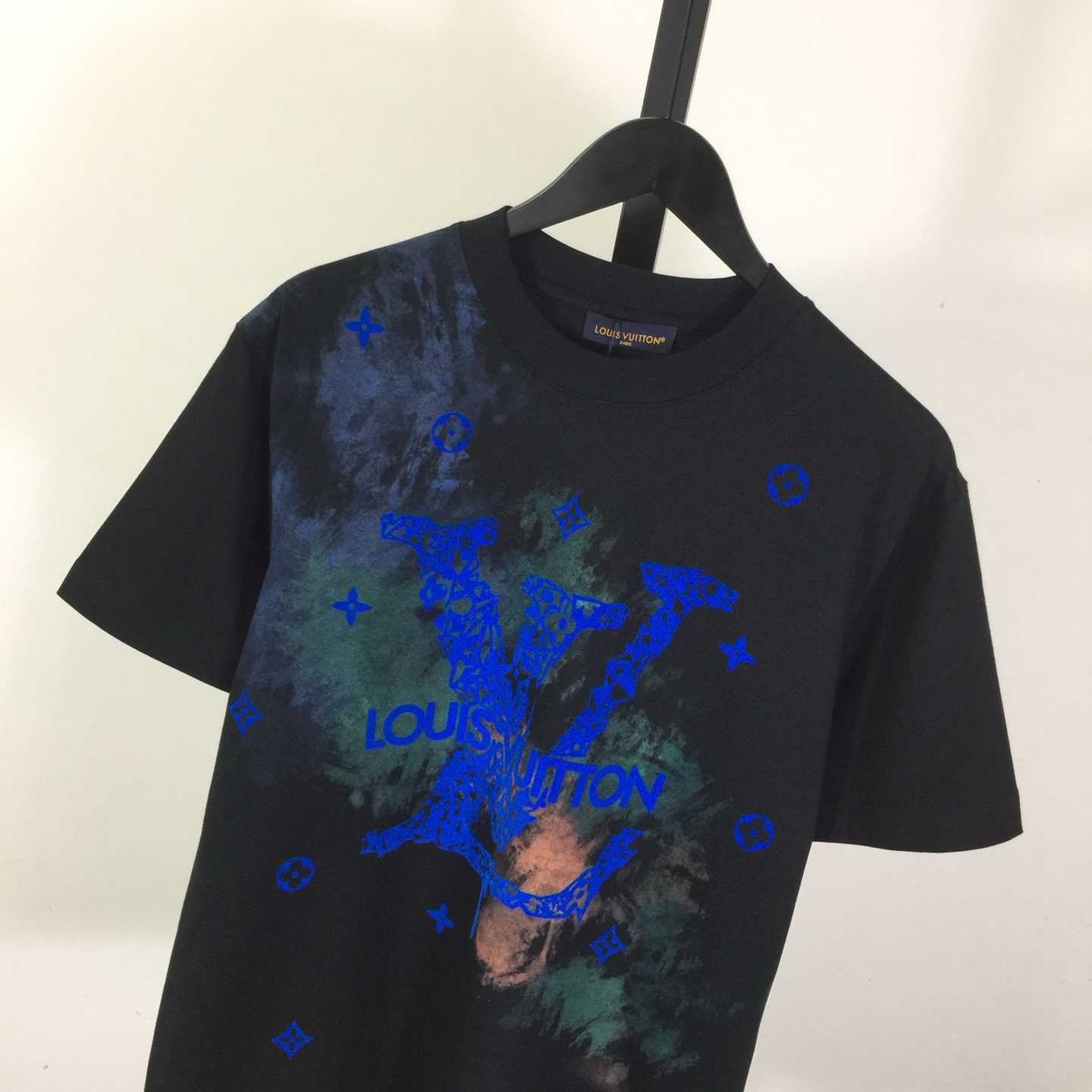 Louis Vuitton Tie - Dyed Cotton T-Shirt     - FashionPlug