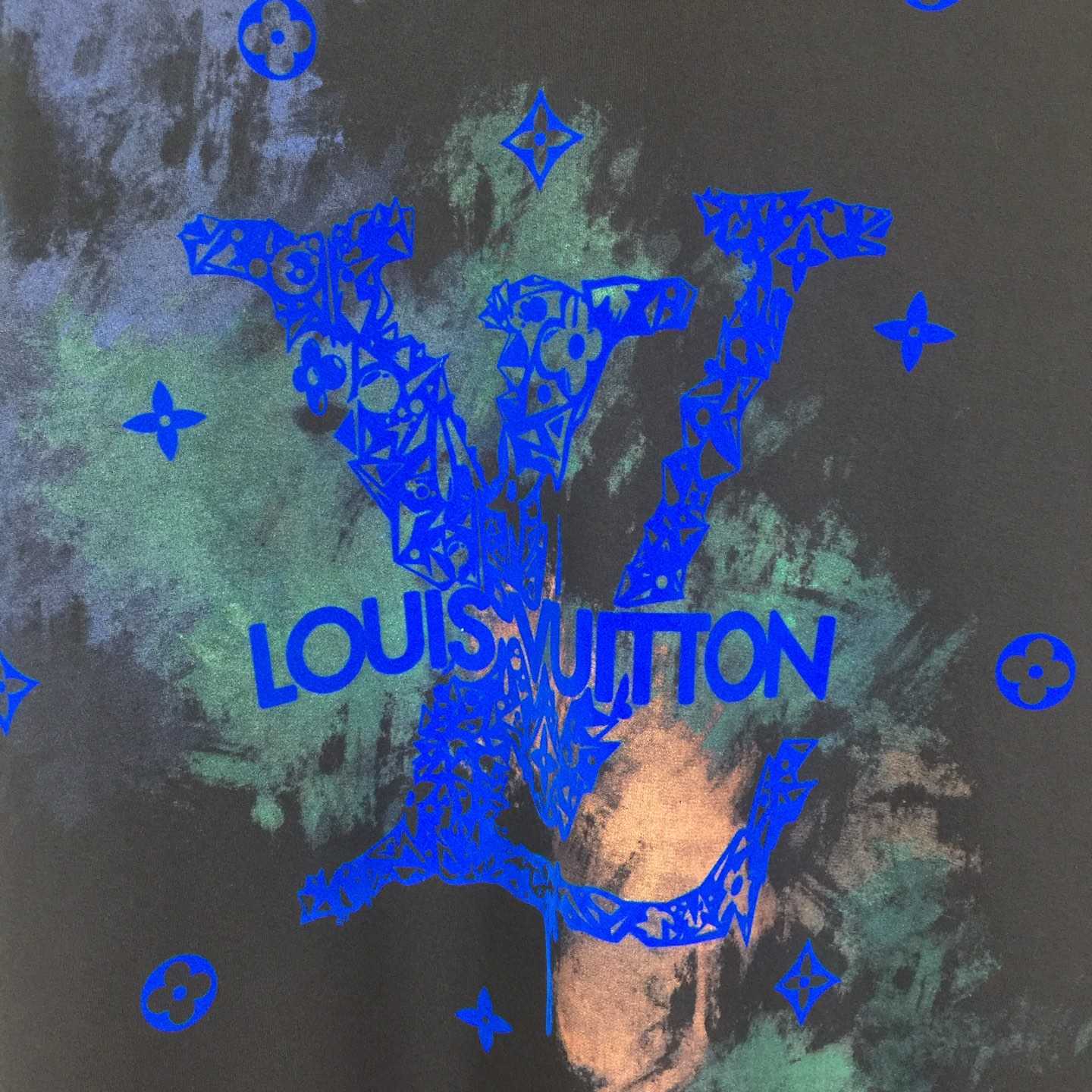 Louis Vuitton Tie - Dyed Cotton T-Shirt     - FashionPlug