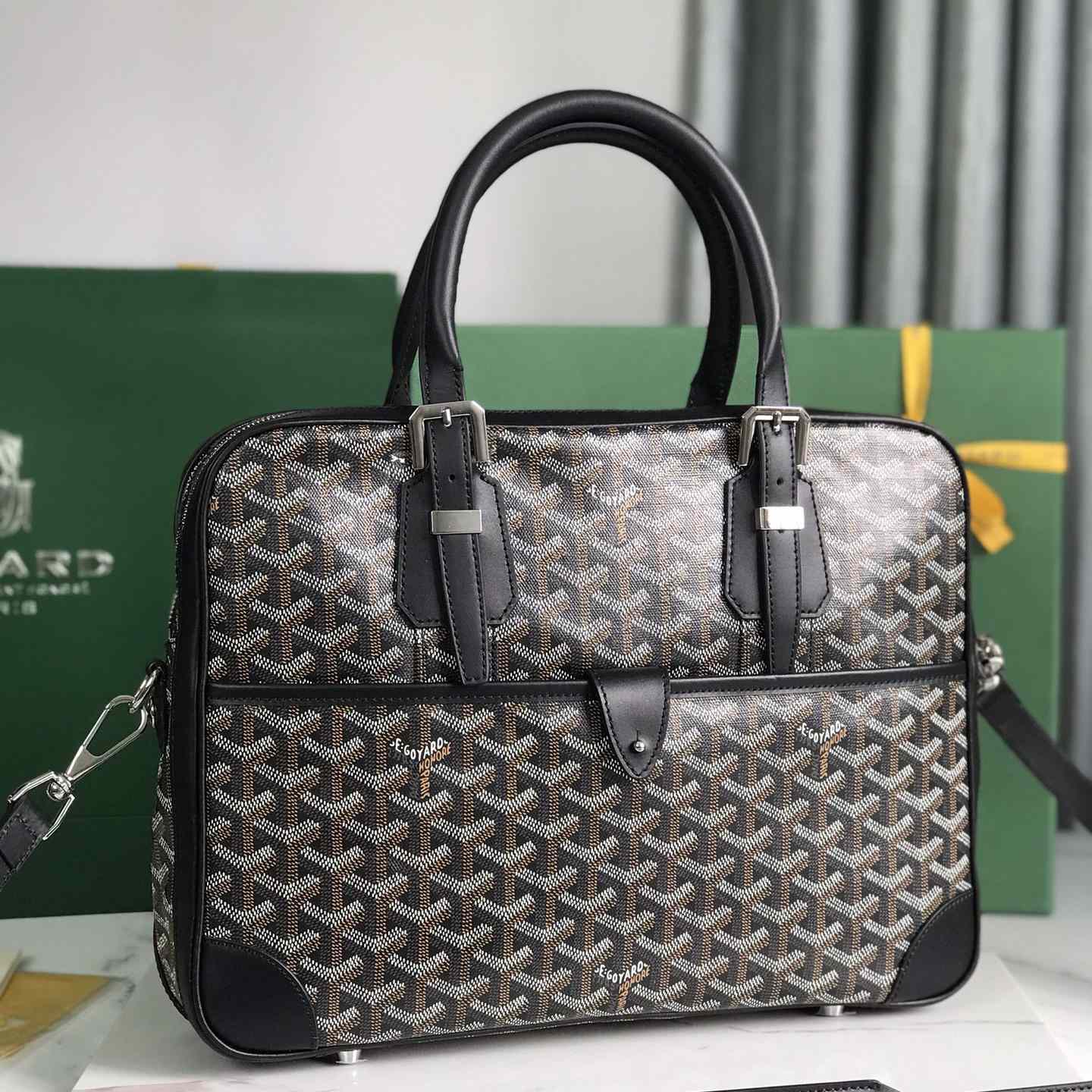 Goyard Ambassade MM Document Case  35×7×27cm - FashionPlug