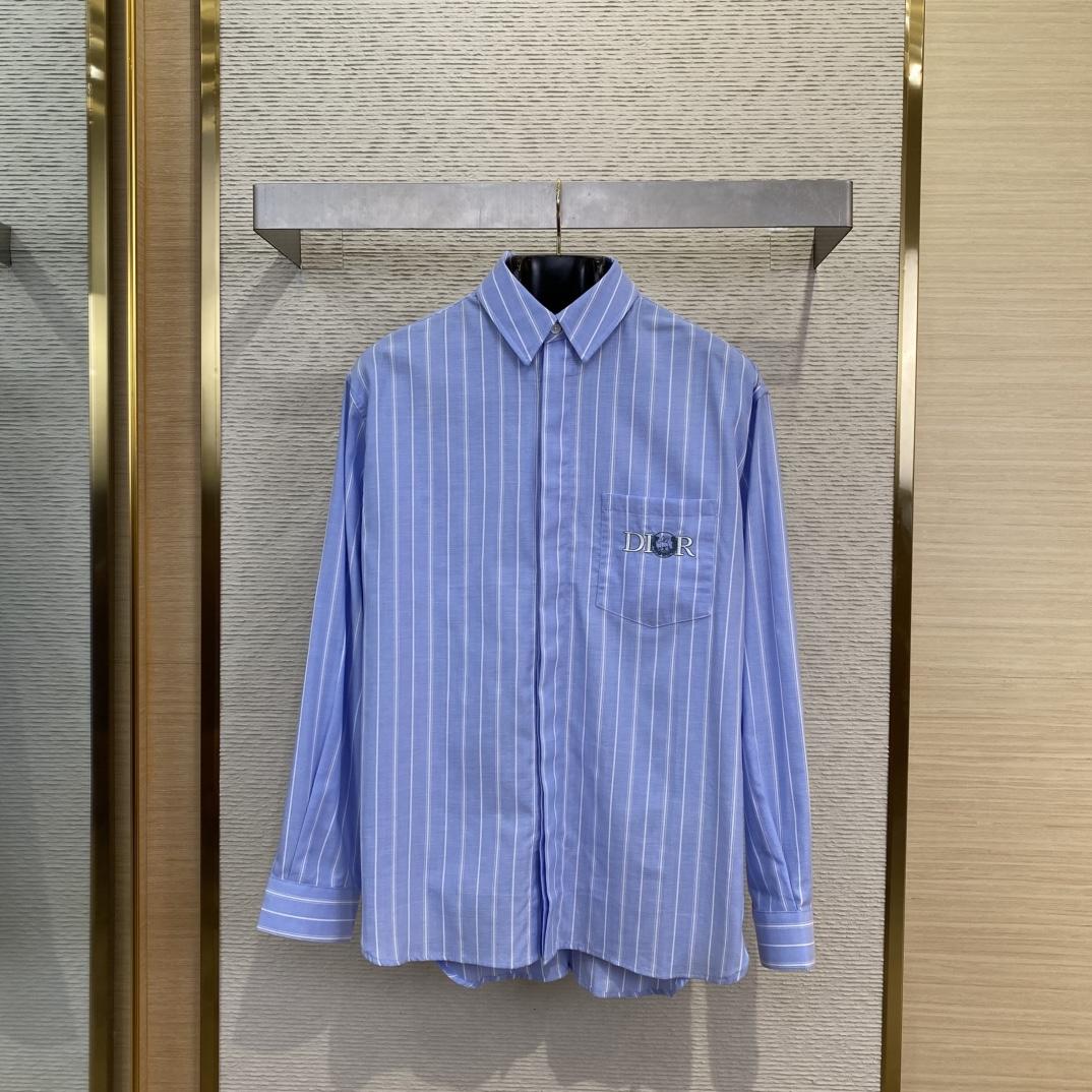 Dior And Hylton Nel Oversized Shirt  - FashionPlug