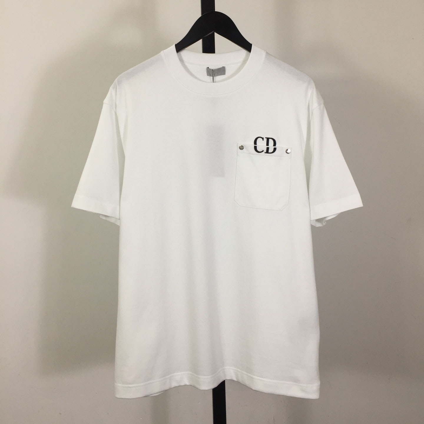 Dior Logo Cotton T-Shirt  - FashionPlug