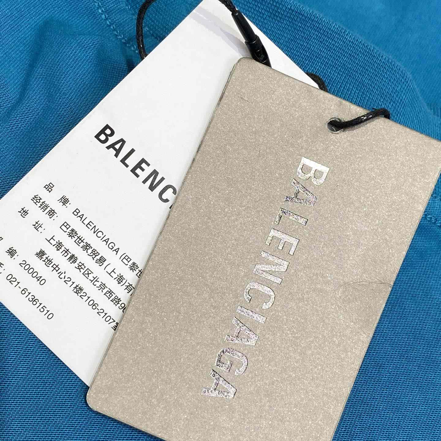 Balenciaga Inside-Out T-Shirt Medium Fit In Army Green - FashionPlug