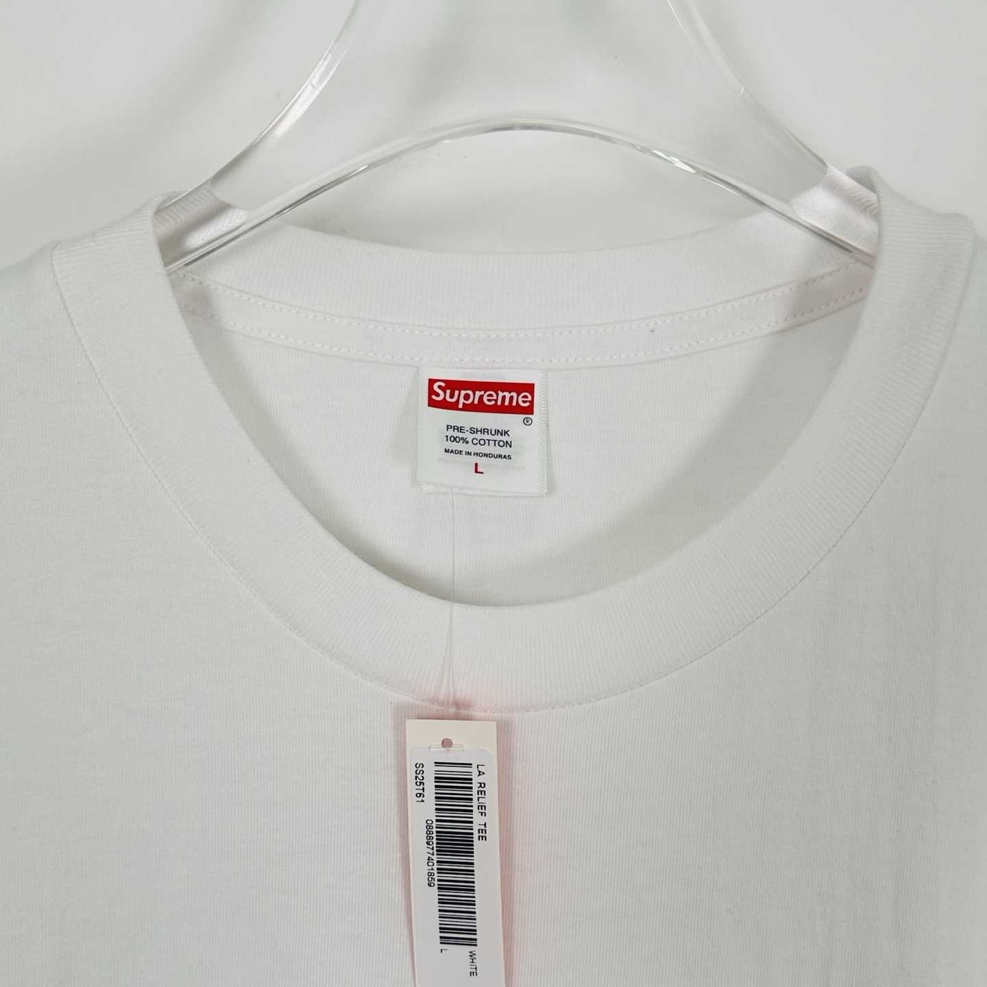 Supreme Los Angeles Fire Relief Box Logo Tee - FashionPlug