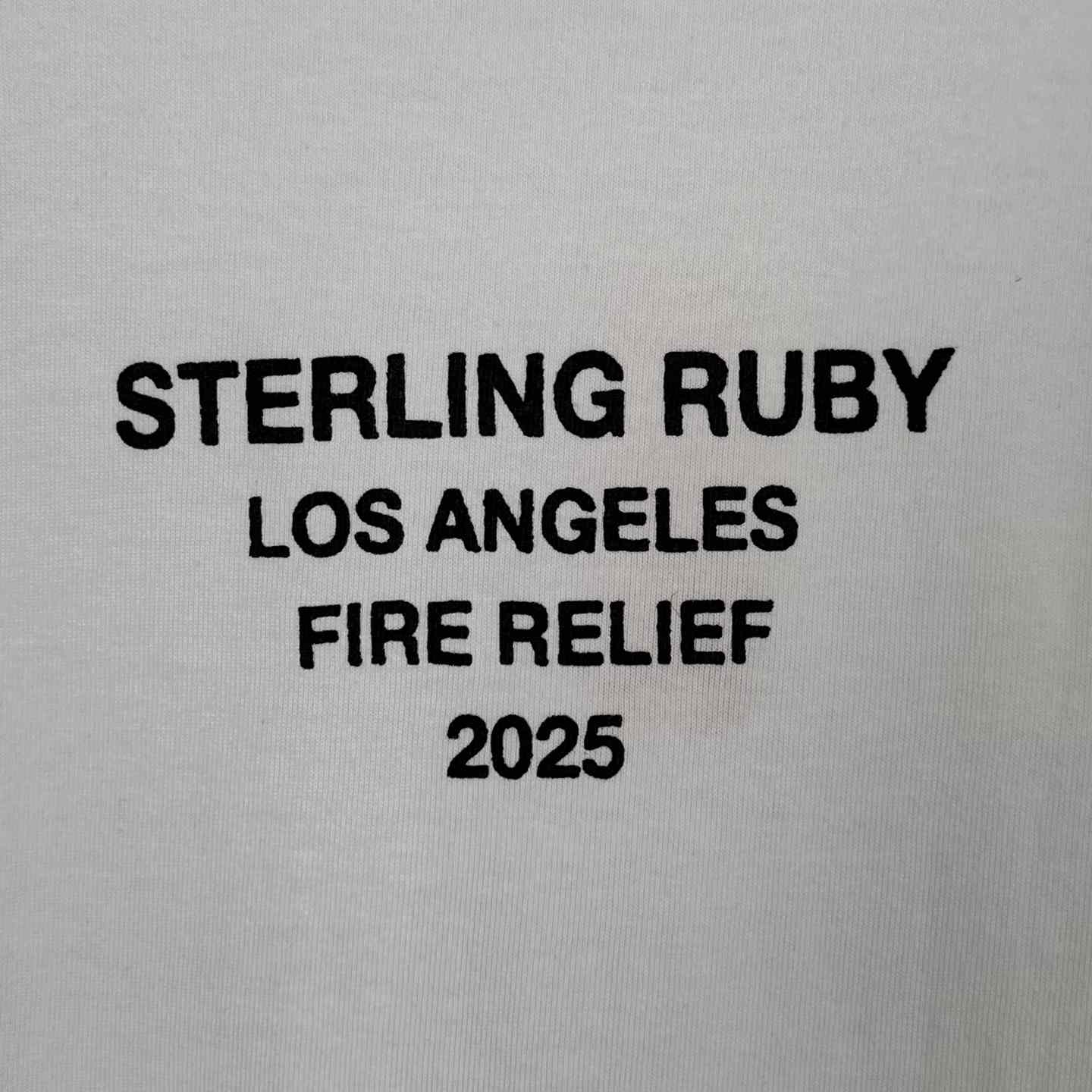 Supreme Los Angeles Fire Relief Box Logo Tee - FashionPlug