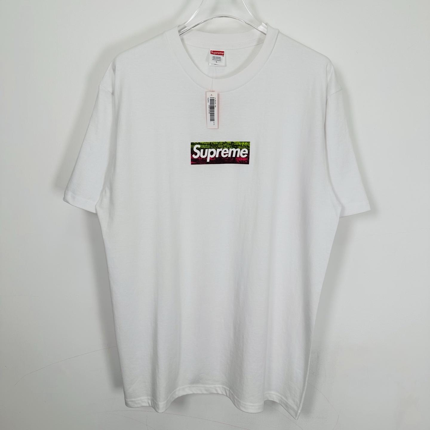 Supreme Los Angeles Fire Relief Box Logo Tee - FashionPlug