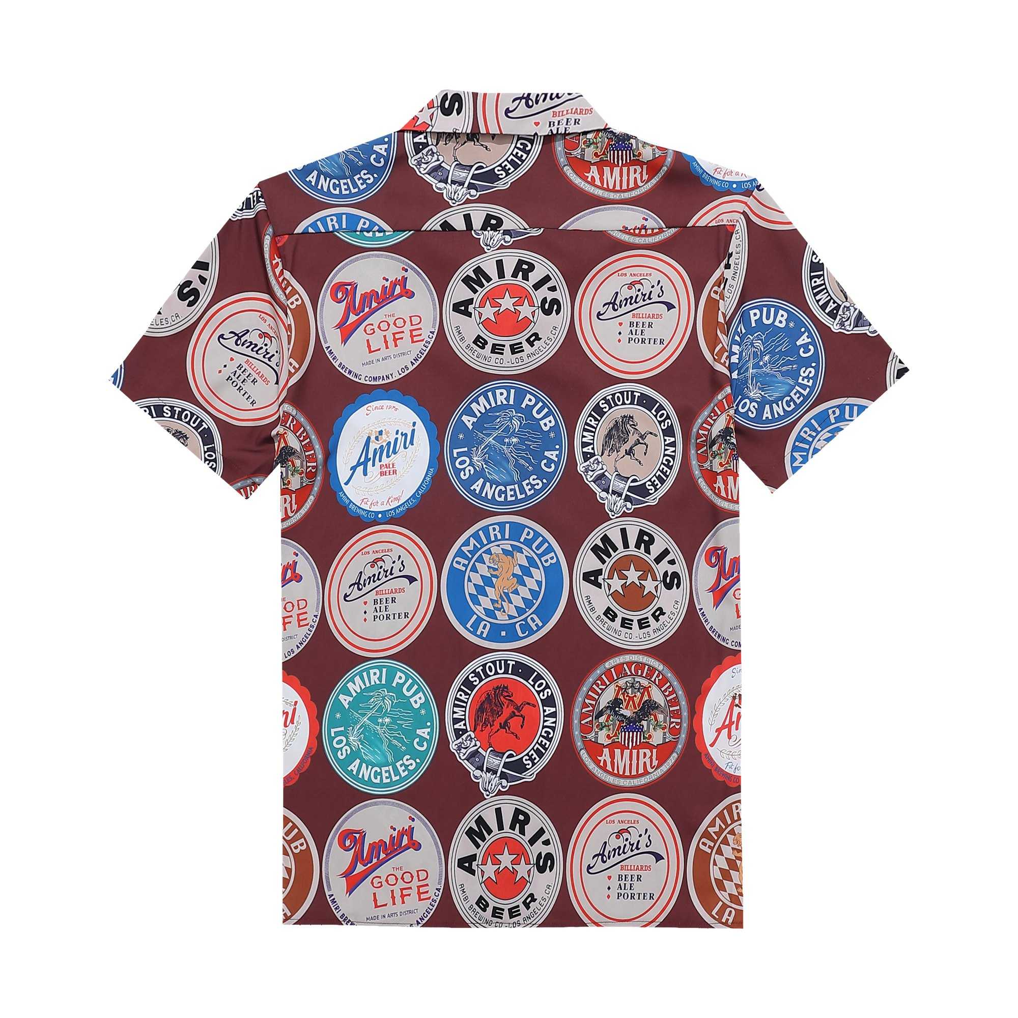 Amiri Silk Shirt And Short - FashionPlug