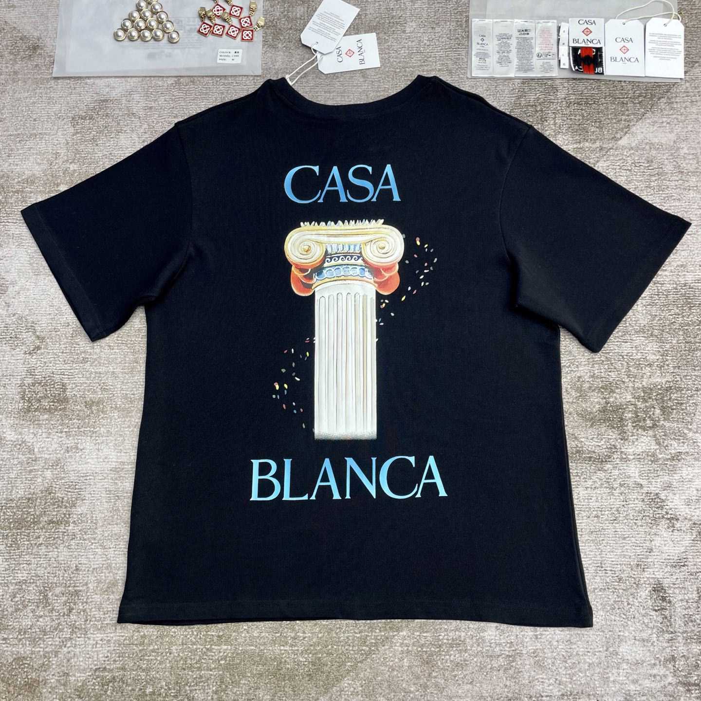 Casablanca La Colonne T-Shirt   C956 - FashionPlug