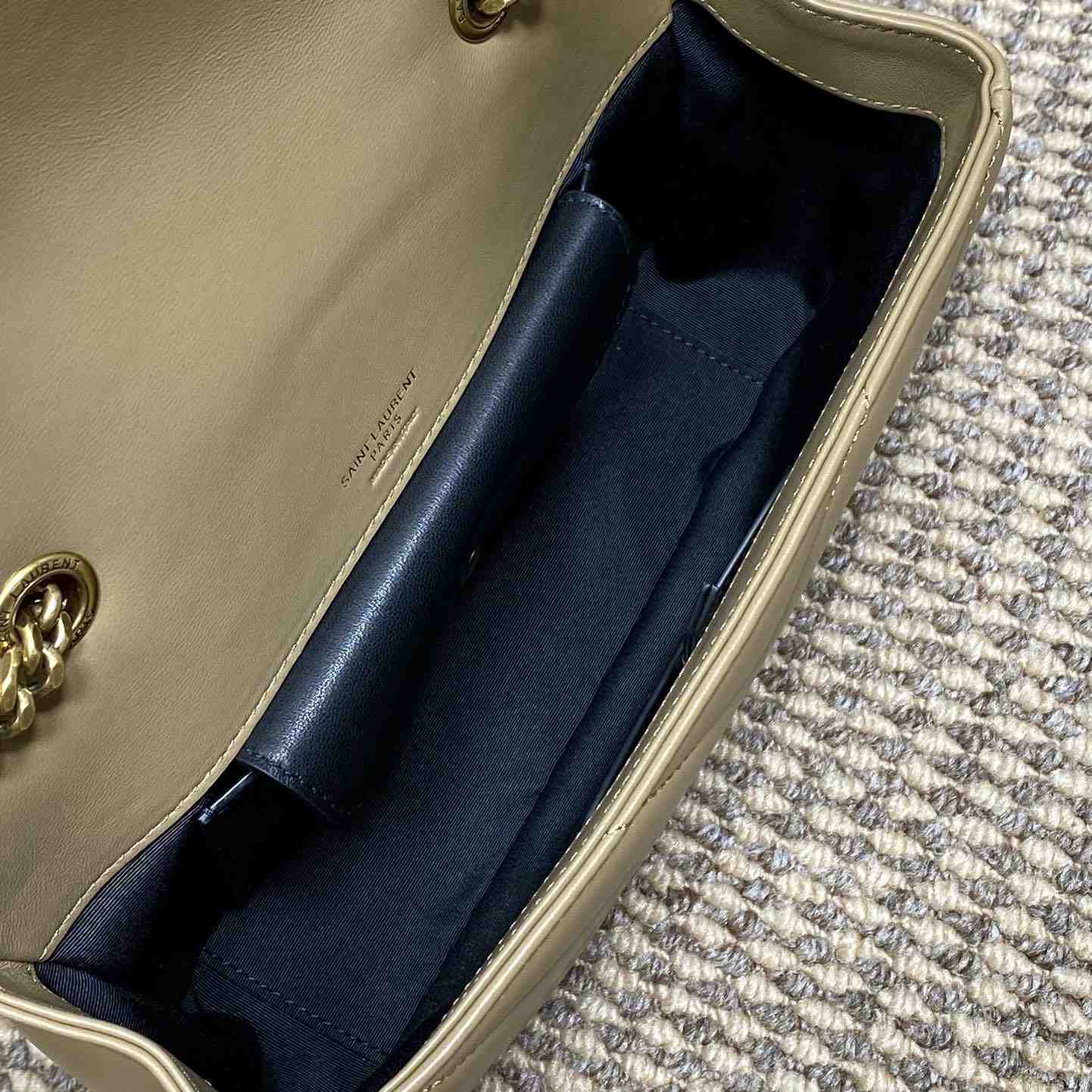 Saint Laurent Loulou Small In Matelasse Lambskin - FashionPlug