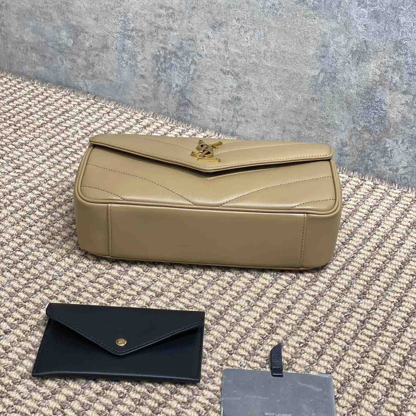 Saint Laurent Loulou Small In Matelasse Lambskin - FashionPlug