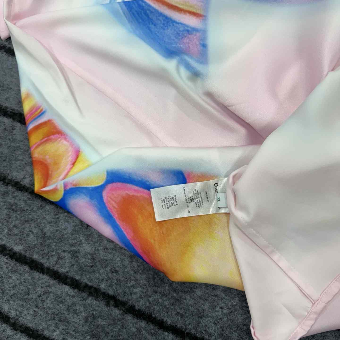 Casablanca Psychedelic Nirvana Swim Shirt - FashionPlug