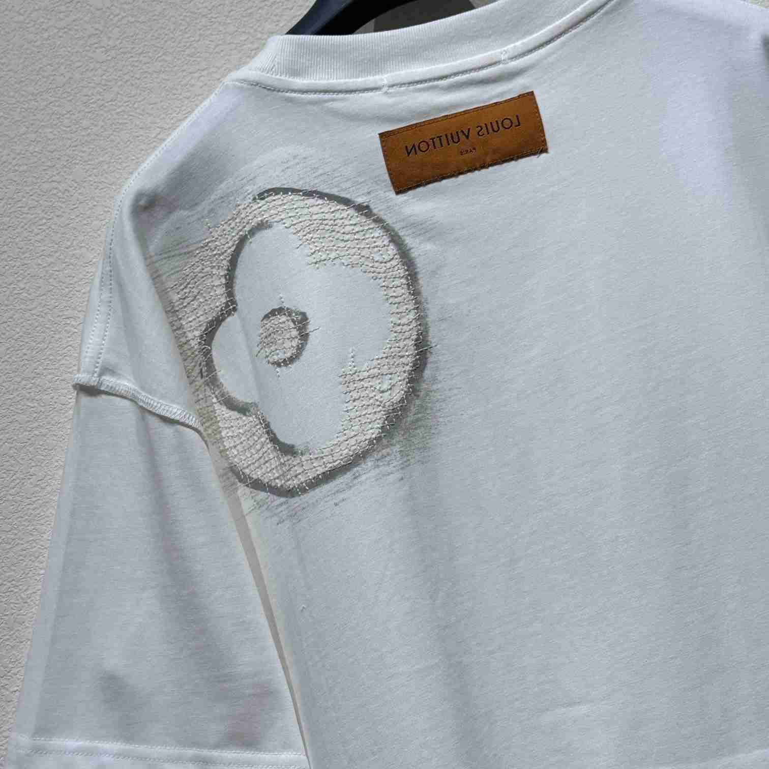 Louis Vuitton Short-Sleeved Cotton Crewneck    - FashionPlug