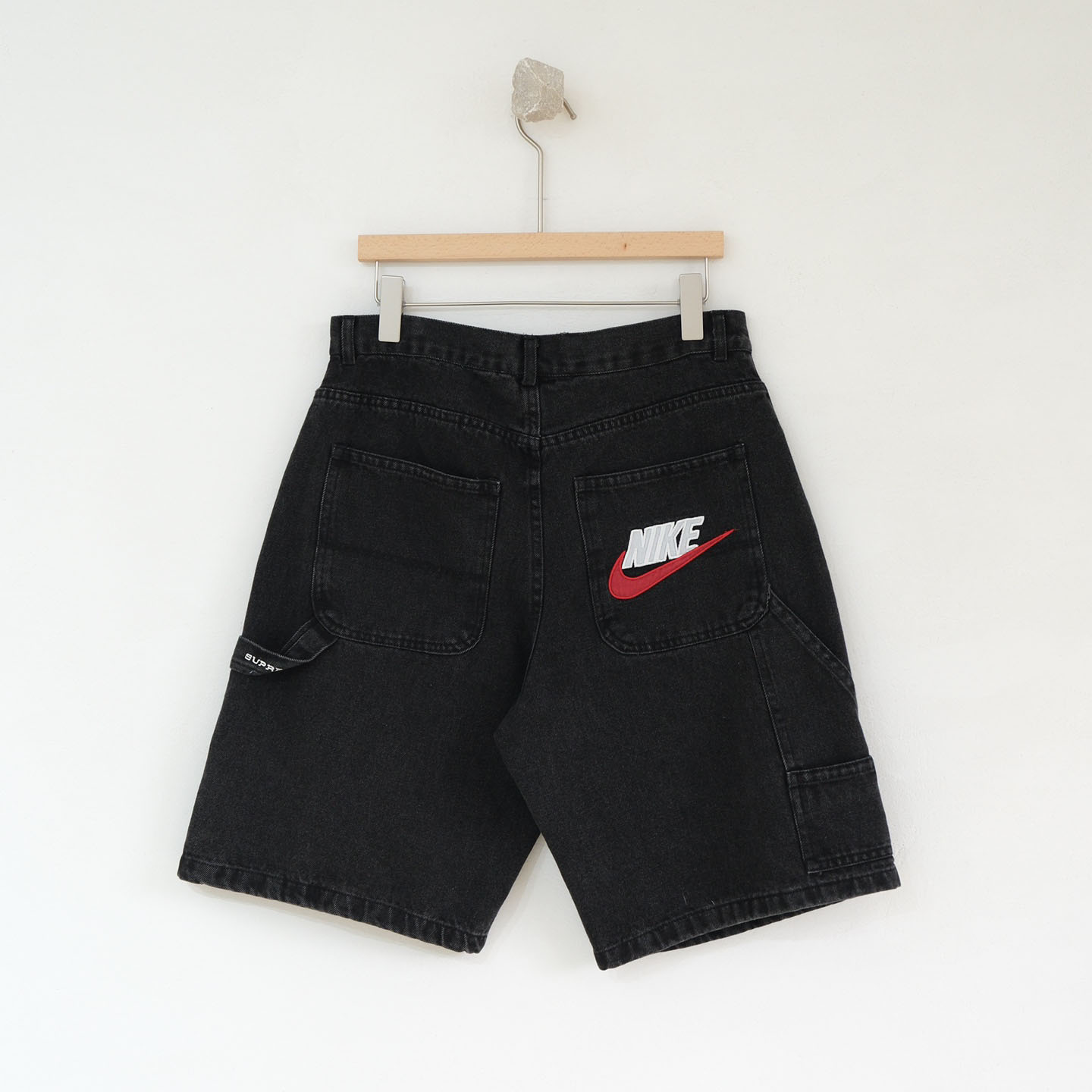 Supreme x Nike Denim Short 'Black' - FashionPlug