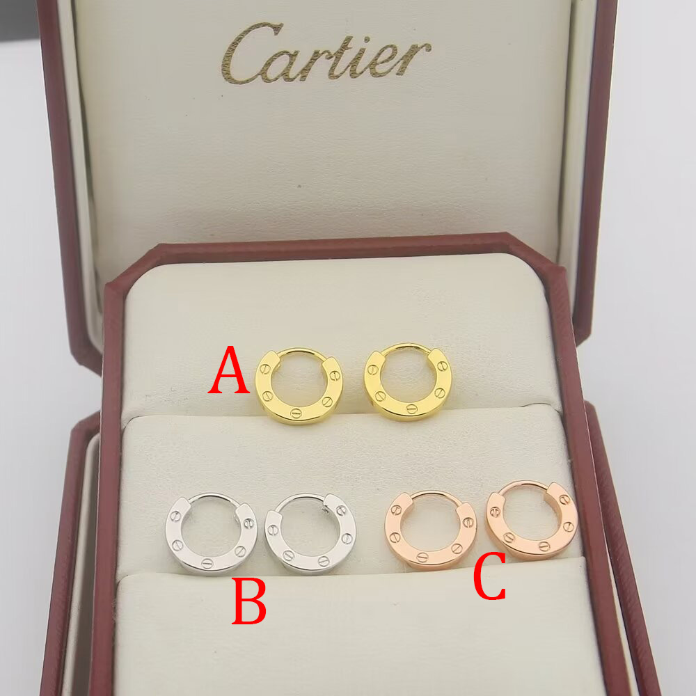 Cartier Earrings - FashionPlug