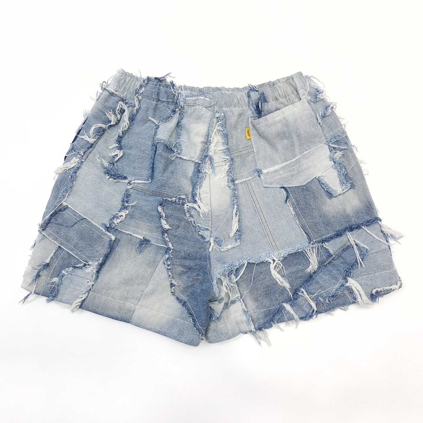 Gallery Dept. Recycled Denim Zuma Short 'Indigo' - FashionPlug